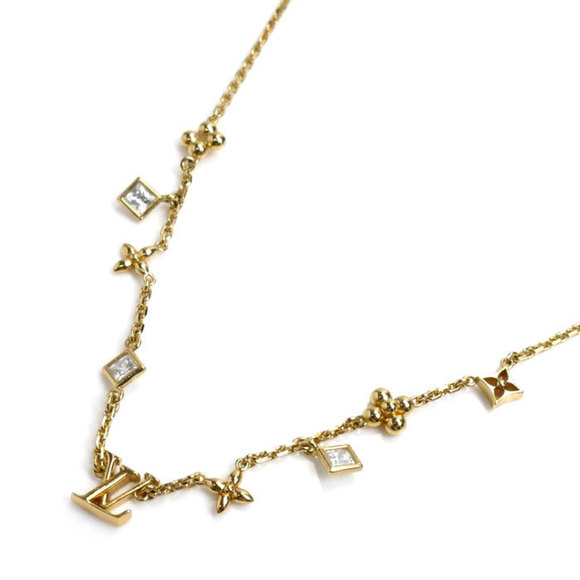 LOUIS VUITTON Silver Necklace - Picture 1 of 5